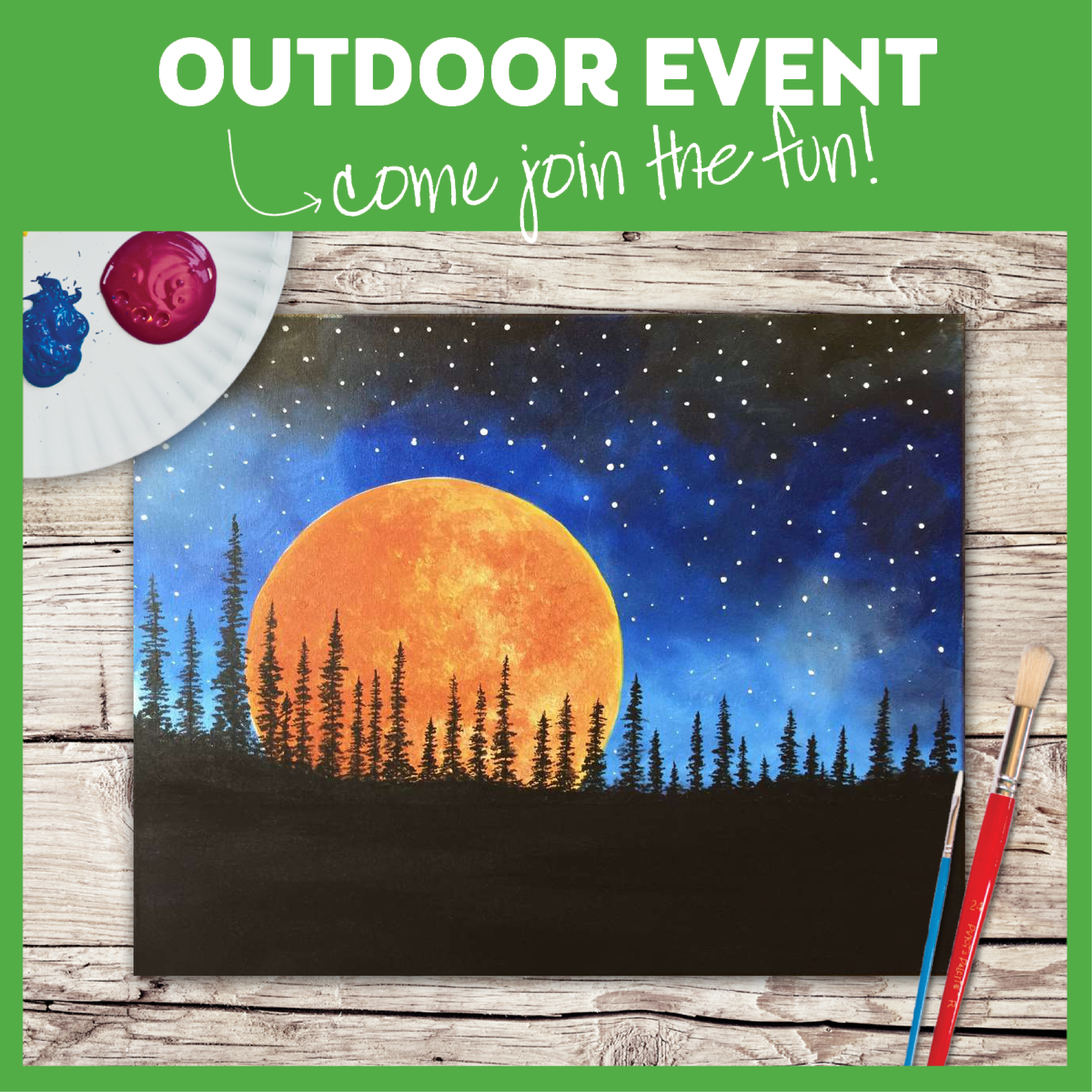 Paint on the Patio!
